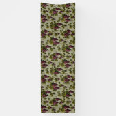 Rustic French Country Vineyard Grapevine Art Banner (Vertikal)