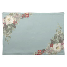 Rustic Garden Blue & Sage Cloud Tischset