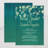 Rustic Garden Light Bridal Dusche Einladungen (Vorne/Hinten)