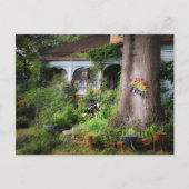 RUSTIC GARDEN Postkarte (Vorderseite)