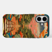 Rustic Gate iPhone Case - Eine Reise beginnt (Rückseite (Horizontal))