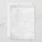 Rustic Gold Anchor Nautical Boy Baby Dusche Einladung (Rückseite)