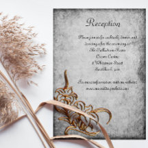 Rustic Gold Blume Vintage Wedding Empfang
