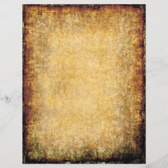 Rustic Gold Brown Texture Background Scrapbook (Vorderseite)