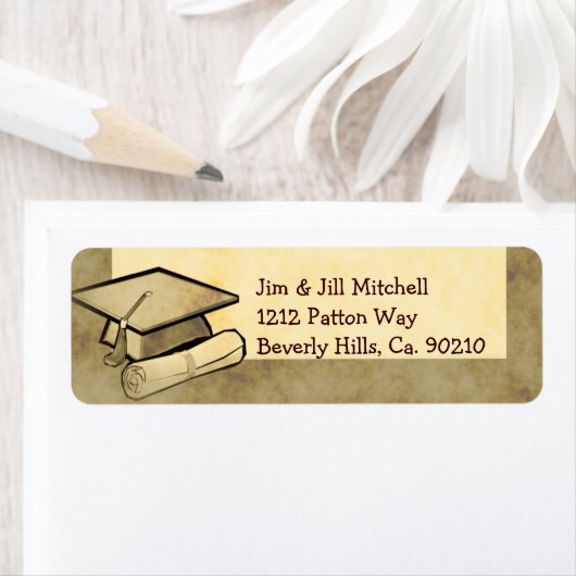 Rustic Grad Celebration Cap & Diploma (Insitu)