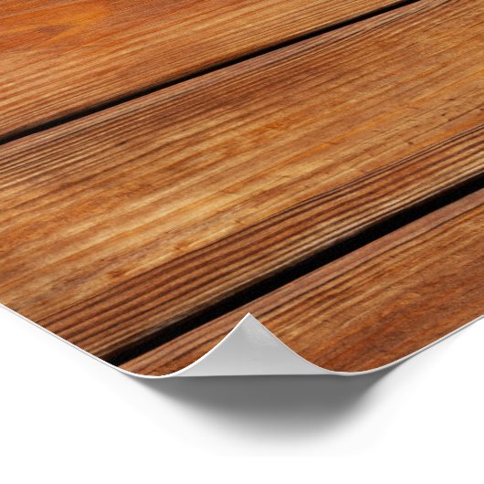 Rustic Graduation  welcome sign Poster (Ecke)