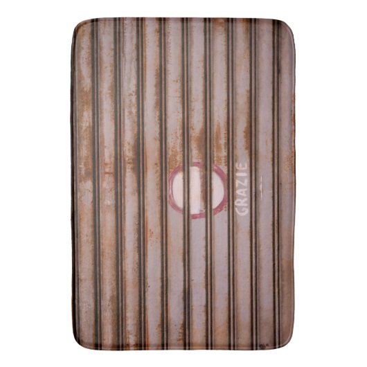 Rustic Grazie Shutter Napoli 1 Badematte (Vorderseite Vertikal)