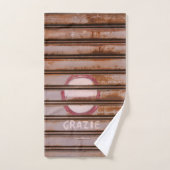 Rustic Grazie Shutter Napoli 1 Badhandtuch Set (Handtuch)