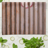 Rustic Grazie Shutter Napoli 1 Geschirrtuch (Gefaltet)