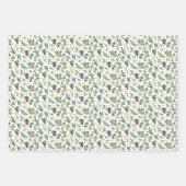 Rustic Green Evergreen Forest Nature Geschenkpapier Set (Vorderseite 3)