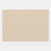 Rustic Green frohe Weihnachtsbaumferien Geschenkpapier Set (Vorderseite 3)