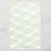 Rustic Green Hydrangea Wedding Decor Menus Flyer (Hinten)