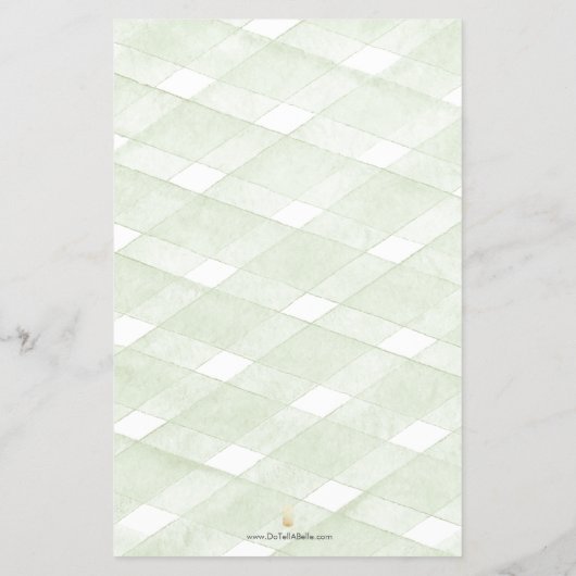 Rustic Green Hydrangea Wedding Decor Menus Flyer (Hinten)