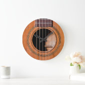 Rustic guitar große wanduhr (Zuhause)