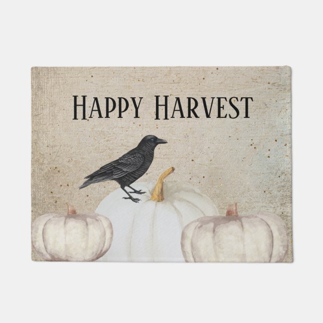Rustic Happy Harvest Fußmatte (Vorderseite)