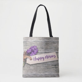 Rustic Happy Noroz Hyacinth - Tote Bag Tasche