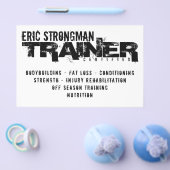 Rustic hardcore white and black flyer (Einzeln)