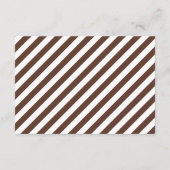 💍 Rustic Harmonic Note on Gifts Begleitkarte (Rückseite)