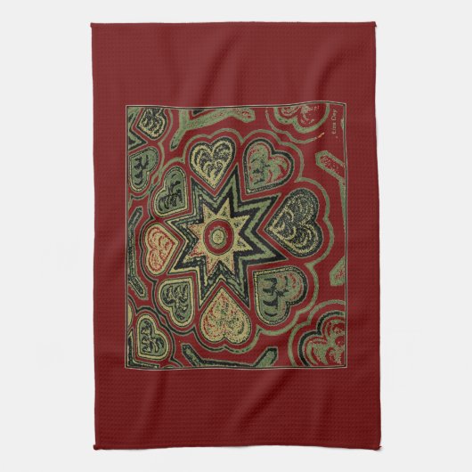 "Rustic Hearts" Küchentücher (Vertikal)