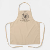 Rustic Honey Bee Beekeeper Apiary Schürze (Vorderseite)
