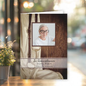 Rustic Horse Bit Satin Western Beerdigung Service Programm