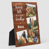 Rustic Horse Memorial 4 Foto Fotoplatte (Seite)