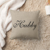 Rustic Hubby Herr Pillow Kissen (Decke)