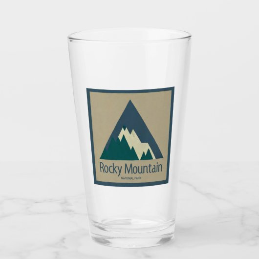 Rustic im Rocky Mountain National Park Glas (Vorderseite)