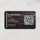 Rustic Joinery Visitenkarte (Vorderseite)