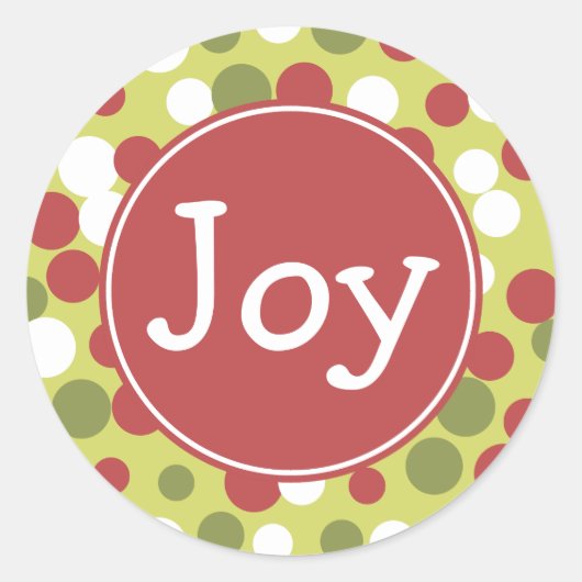 Rustic Joliday Stickers (Vorderseite)