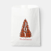 Rustic JOY Christmas Geschenktütchen (Vorderseite)