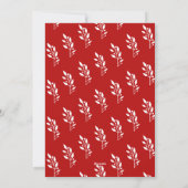 Rustic Joyful wünscht Foto Collage Feiertagskarte (Rückseite)