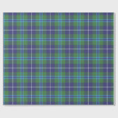 Rustic Kariert Classic Clan Douglas Tartan Geschenkpapier (Flach)