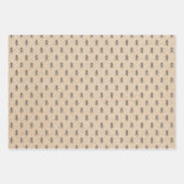 Rustic Kraft Farmhouse Urlaubspapier Geschenkpapier Set (Vorderseite 2)