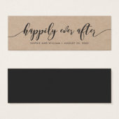 Rustic Kraft Relax Script glücklich immer nach (Vorne & Hinten)