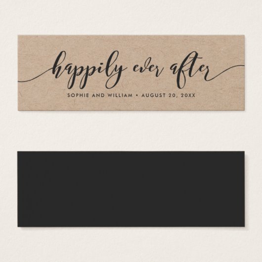 Rustic Kraft Relax Script glücklich immer nach (Vorne & Hinten)