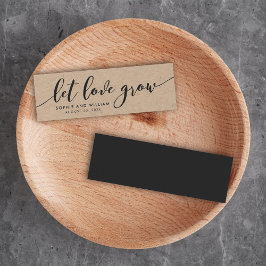 Rustic Kraft Relax Script Wedding Gelassen Liebe w