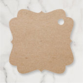 Rustic Kraft Stovetop Potpourri Tag Geschenkanhänger (Rückseite)