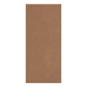 Rustic Kraft String Lights Wedding Menu Werbekarte (Hinten)