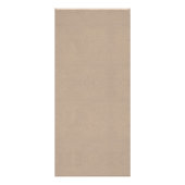 Rustic Kraft String Lights Wedding Menu Werbekarte (Hinten)