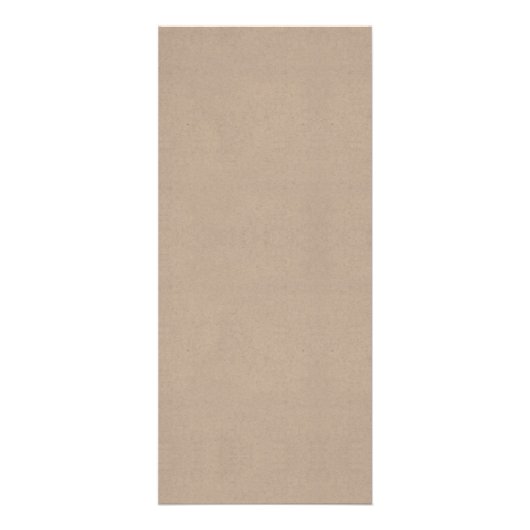 Rustic Kraft String Lights Wedding Menu Werbekarte (Hinten)