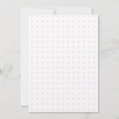 Rustic Kraft Wildblume Mason Jar Brautparty Einladung (Rückseite)