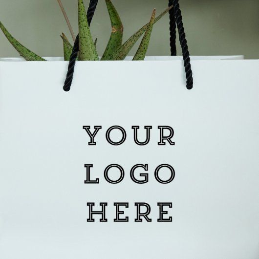 Rustic Large Your Custom Logo Business Hobby  Gummistempel