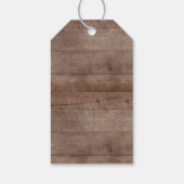 Rustic Lavender Floral Baby Dusche Gefallen Gesche Geschenkanhänger (Rückseite)