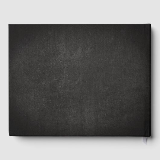 Rustic Lavender Mason Jar Lights Wedding Gästebuch (Rückseite)