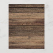 Rustic Lavender String Lights Jar Wedding (Rückseite)