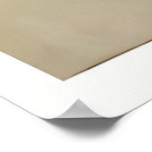 Rustic Lemon Still Life Oil Painting Art Print Poster (Ecke)