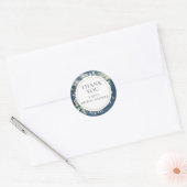 Rustic Lights Greenerity Brautparty Vielen Dank Runder Aufkleber (Umschlag)