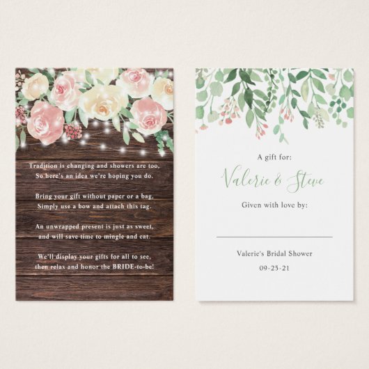 Rustic Lights No Wrap Showmarke (Vorne & Hinten)