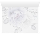 Rustic Lilac und Alabaster Peony Floral Vielen Dan (Innenansicht Horizontal (Unten))